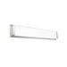 WAC Limited Metro LED Energy Star Bathroom Vanity Wall Light in Gray | 5 H x 27 W x 2.25 D in | Wayfair WS-180127-30-BN