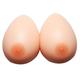Monbedos 1 Pair of Waterdrop Silicone Breast Fake Breast Milk Fake Boobs Artificial Boobs for Crossdresser Transgender Mastectomy Cosplay