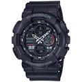 CASIO Mens Analogue-Digital Watch with Resin Strap GA-140-1A1ER -Black