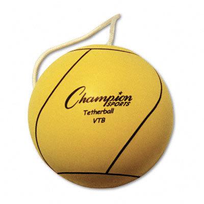 Champion CSIVTB Rubber Covered Tetherball - Optic Yellow