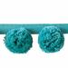 Eastern Accents Epic Preppy Ball Trim Fabric in Blue | 2.25 W in | Wayfair PTT071