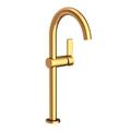 Newport Brass Priya Single Hole Vessel Sink Bathroom Faucet in Yellow | 13.99 H in | Wayfair 2413/24S