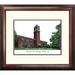 Campus Images Alumnus Lithograph Framed Photographic Print Paper in Green | 16.25 H x 18.75 W x 1.5 D in | Wayfair WA996R