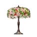 Astoria Grand Diane Cherry Blossom 28.5" Table Lamp Glass/Metal in Brown/Gray/Green | 26 H x 20 W x 20 D in | Wayfair