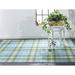 Blue 60 x 0.12 in Area Rug - August Grove® Pender Plaid Flatweave Area Rug Polyester | 60 W x 0.12 D in | Wayfair 464B12BB1F294B349C2ECCA8594BF700