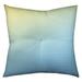 Latitude Run® Avicia Doily Geometric Throw Pillow Polyester/Polyfill blend in Blue/Yellow | 26 H x 26 W x 7 D in | Wayfair