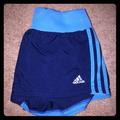 Adidas Shorts | Adidas Three Stripe Workout Shorts | Color: Blue | Size: S