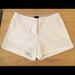 J. Crew Shorts | Jcrew 00 Shorts Nwot | Color: White | Size: 00