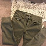 American Eagle Outfitters Pants & Jumpsuits | American Eagle Jegging Crop Pants Size 4 | Color: Gray/Green | Size: 4