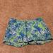 Lilly Pulitzer Shorts | Lilly Pulitzer Callahan Short Limeade Biggest Fan | Color: Blue/Green | Size: 2