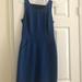 J. Crew Dresses | J. Crew Sleeveless Blue Dress With Pockets | Color: Blue | Size: 2