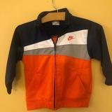 Nike Jackets & Coats | Nike Boys 24 Months Zip Up Jacket | Color: Blue/Orange | Size: 24mb
