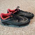 Nike Shoes | Nike Hypervenom Kids Soccer Cleats | Color: Black/Pink | Size: 2b