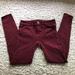 American Eagle Outfitters Pants & Jumpsuits | American Eagle Maroon Super Stretch Jegging | Color: Red | Size: 00