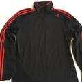 Adidas Other | Adidas Sweats. Top And Bottoms | Color: Black/Red | Size: Medium