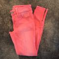American Eagle Outfitters Pants & Jumpsuits | American Eagle Coral Jeggings | Color: Pink | Size: 4