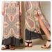 Anthropologie Skirts | Anthropologie Silk! Vanessa Virginia Paisley Maxi Skirt | Color: Blue/Green/Orange/Pink/Tan | Size: S