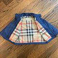 Burberry Jackets & Coats | Burberry Boys Mini Bradford Windbreaker Jacket 2y | Color: Blue/Tan | Size: 2tb