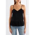 J. Crew Tops | J. Crew Velvet Peplum Cami | Color: Black | Size: 14