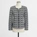 J. Crew Jackets & Coats | J.Crew Jacquard Moto Jacket | Color: Blue/White | Size: S