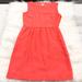 J. Crew Dresses | J. Crew Factory Sleeveless Ruched Dress Coral 2 | Color: Orange/Pink | Size: 2