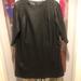 Zara Dresses | Leather Dress | Color: Black | Size: L