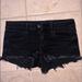 American Eagle Outfitters Shorts | American Eagle Black Denim Shorts | Color: Black | Size: 4