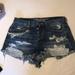 American Eagle Outfitters Shorts | American Eagle Distressed Shorts | Color: Blue | Size: 4