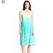 Anthropologie Dresses | Anthropologie Plenty By Tracy Reese | Midi Dress | Color: Blue/Cream | Size: L