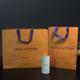 Louis Vuitton Bags | Authentic Lv Paper Bags/Empty Lv Perfume Bottle | Color: Orange | Size: One Med And One Large