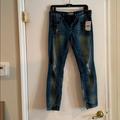 Free People Jeans | Free People Distressed Jeans | Color: Blue | Size: 29