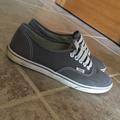 Vans Shoes | Gray Authentic Vans | Color: Gray | Size: 8