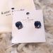 Kate Spade Jewelry | Kate Spade Blue/Grey & Gold Toned Earrings | Color: Blue/Gray | Size: Os