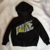 Nike Jackets & Coats | Nike Hooded Zip-Up Sweatshirt | Color: Black | Size: 2tb