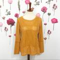 Anthropologie Tops | Anthropologie Piana Eyelet Top | Color: Orange/Yellow | Size: M