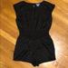 Urban Outfitters Other | Hawks Black Silk Romper | Color: Black | Size: Small