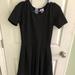 Lularoe Dresses | Brand New Amelia Style Lularoe Dress | Color: Black | Size: S