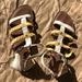 American Eagle Outfitters Shoes | Ae X Sam Edelman Gladiator Sandals | Color: Cream/Tan | Size: 7.5