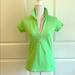 Lilly Pulitzer Tops | Lilly Pulitzer Polo - Lime Green | Color: Green | Size: S