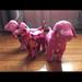 Pink Victoria's Secret Accents | 3 Victoria’s Secret Pink Dogs | Color: Pink/White | Size: Os