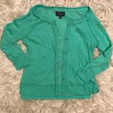 American Eagle Outfitters Tops | American Eagle Button Up Cardigan | Color: Green | Size: M