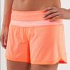 Lululemon Athletica Shorts | Lululemon Groovy Run Shorts Size 4 | Color: Orange/Pink | Size: 4