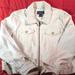 American Eagle Outfitters Jackets & Coats | American Eagle Outfitters White Jean Jacket | Color: White | Size: L