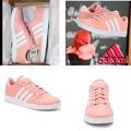 Adidas Shoes | Adidas Baseline Sneaker | Color: Pink/White | Size: 6