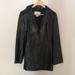 Nine West Jackets & Coats | Black Leather Nine West Jacket, Size Medium | Color: Black | Size: M