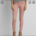 American Eagle Outfitters Jeans | Aeo High Rise Jeggings | Color: Red | Size: 2