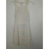 American Eagle Outfitters Dresses | American Eagle Lace Cream Dress Size 2 | Color: Cream | Size: 2