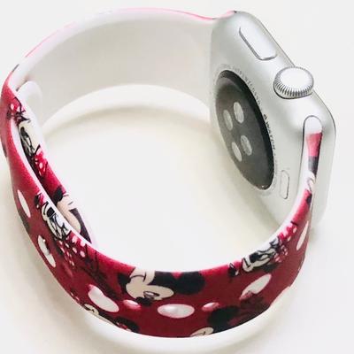 Disney Accessories | 38mm Disney Apple Watch Band (M/L) | Color: Red | Size: 38mm M/L