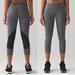 Lululemon Athletica Pants & Jumpsuits | Lululemon Pace Rival Crop Sz 8 (22") | Color: Black/Red | Size: 8