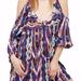 Free People Dresses | Free People Women S Monarch Cold Shoulder Dress | Color: Brown/Purple | Size: S